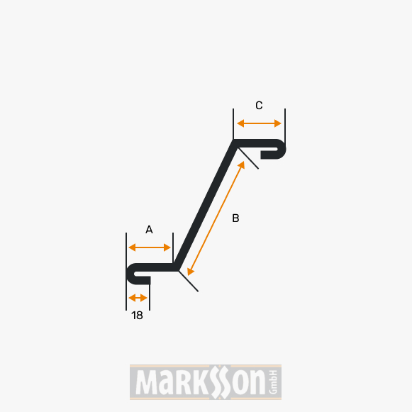 Откос простой